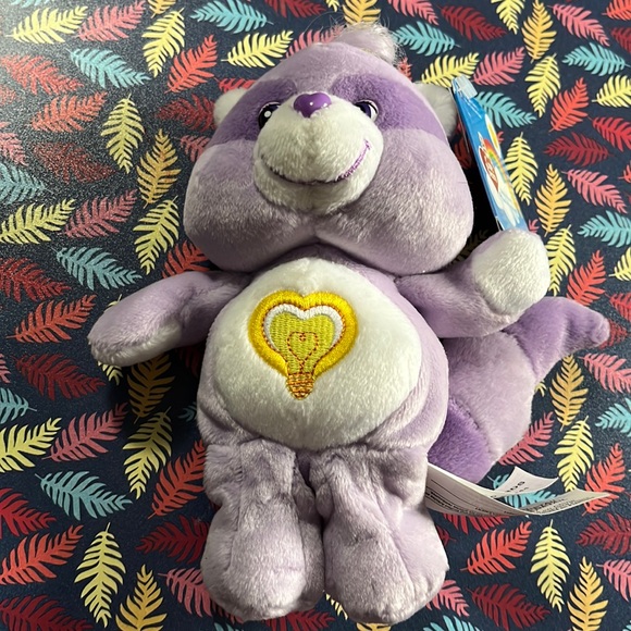 NWT Care Bear Cousins Bright Heart Racoon/ RARE - Picture 1 of 3